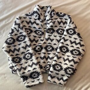 Warm & Cozy Lifestyle Sherpa Quarter Zip Fleece (Kids)